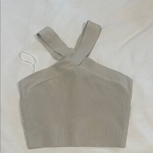 Babaton ribbed crop Top